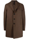 Boxy Coat pressed wool